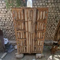 جفت کن چوبی و قفس اهنی