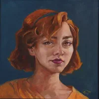 نقاشی رنگ روغن روی بوم