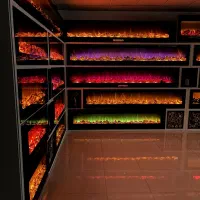 شومینه مدل LCD همه سایز فول آپشن