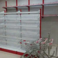 قفسه با متراژ بالاقفسه با کفی محکم ارسال با باربری