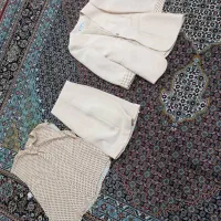 لباس کت و شلوار  کرمی رنگ سایز 38تا40|لباس|شهرکرد, |دیوار