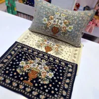 روبالشتی طرح گلدان