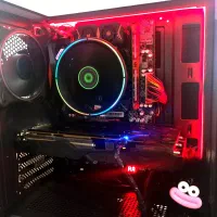 کیس 28هسته اینتل رم 32 گرافیک8گیگDDR5 سه فن