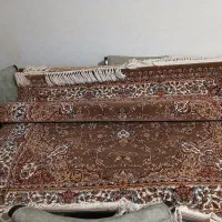 فرش زمرد کاشان ۲عدد