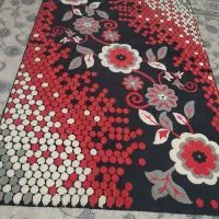 فرش فانتزی سالم کم کار|گلیم، جاجیم، گبه|زنجان, |دیوار