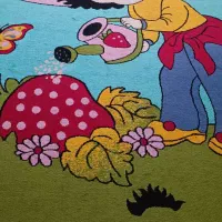 فرش طرح دار اتاق کودک