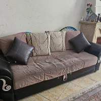 مبل ۸ نفره ترکیه ای کارکرده|مبلمان خانگی و میز عسلی|تهران, دارآباد|دیوار