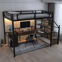 میز تحریر و تخت خواب (پروفیل سنگین مستحکم)