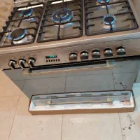 اجاق گاز 5 شعله فردار استیل در حد آکبند