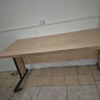 میز مطالعه میز تحریر اداری با پایه فلزی