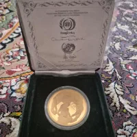 سکه ی مادر ترزا 24 عیار با شناسنامه 1 اونس 8 درصد