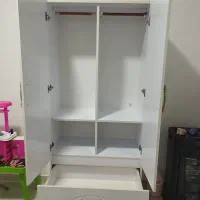 تخت و کمد کودک به همراه تشک|تخت و سرویس خواب|خواف, |دیوار