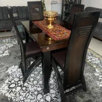 ناهار خوری میز چوبی صندلی