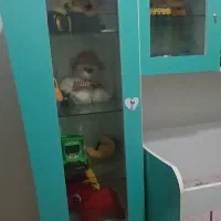 کمد و تخت کودک جنس ام دی اف محکم و قوی|جاکفشی، کمد، دراور|کرج, شهرک سهرابیه|دیوار