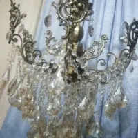 دوعدد لوستر طرح قدیمی|لوستر و چراغ آویز|همدان, |دیوار