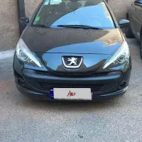 207 اتومات سفید 1402 و دنده مشکی 1403|خودرو سواری و وانت|تبریز, |دیوار