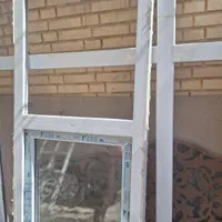 دو عدد پنجره پی وی سی شرکتی دکتر وین|مصالح و تجهیزات ساختمان|نیشابور, شهید جعفری|دیوار