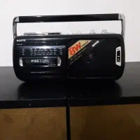 ضبط صوت کاملا نو همراه با جعبه sanyo
