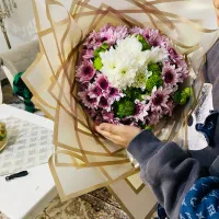 دسته گل|گل و گیاه طبیعی|بهارستان, |دیوار