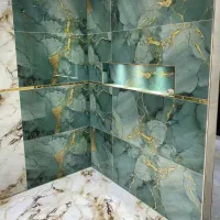 نصب سرامیک کاشی سنگ موزائیک آجر قرنیز بنای