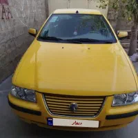 تاکسی سمندef7 تمیز 1401کارکردش شخصی بود مسافر ندید