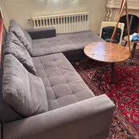 مبل ال و کاناپه سه نفره|مبلمان خانگی و میز عسلی|تهران, حشمتیه|دیوار