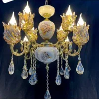 لوستر برنز مدل اقتصادی|لوستر و چراغ آویز|کاشان, الغدیر|دیوار