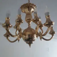 لوستر آبکاری شده طلا