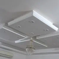 لوستر|لوستر و چراغ آویز|قم, قلعه کامکار|دیوار