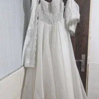 لباس عروس.تور.ژپون.شنل.کراپ|لباس|همدان, |دیوار