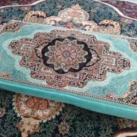 پشتی سالم ونورنگ آبی فیروزه ای۴هار عدد