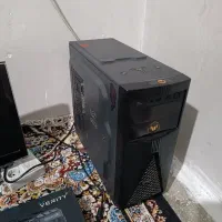 کیس با مانیتور کیبورد موس گیمینگ|رایانه رومیزی|ری, سیزده آبان|دیوار