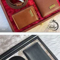 ست کیف کمربند مردانه مناسب روز مرد