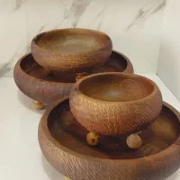 ظروف پذیرایی چوبی.تخفیف ویژه یلدا.تخفیف روز مادر|ظروف سرو و پذیرایی|مشهد, خواجه ربیع|دیوار