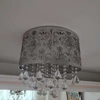 2عدد لوستر کریستالی شیک|لوستر و چراغ آویز|تبریز, |دیوار