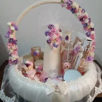 ست کامل نامزدی (سبد+لوازم)