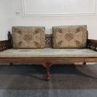 تخت شاه نشین بدون تشک وپشتی|مبلمان خانگی و میز عسلی|کرمانشاه, |دیوار