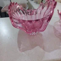 دو تیکه ظرف میوه و شیرینی