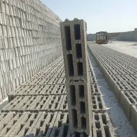 بلوک سیمانی پوکه ای سبک سنگین و سه جداره آجر سفال