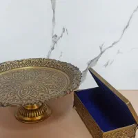 سرویس پذیرایی ۵پارچه آنتیک|ظروف سرو و پذیرایی|گرگان, |دیوار