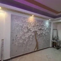 نصب کاغذ دیواری و پوستر سه بعدی|خدمات پیشه و مهارت|پاکدشت, پاکدشت (مامازند)|دیوار