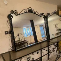 تخت ماساژ ،اپلاسیون ،مژه و آیینه کنسول|آرایشگاه و سالنهای زیبایی|شهمیرزاد, |دیوار