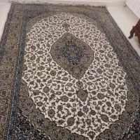فرش ماشینی۶ متری گوشتی به همراه فرش گرد و پادری ست