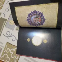 رباعیات خیام طلاکوب پنج زبانه قاب کشویی|کتاب و مجله ادبی|تهران, قنات‌کوثر|دیوار