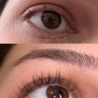 ابرو ومژه هاتو طبیعی زیبا کن