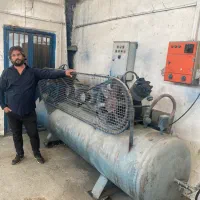 پمپ باد ۴ سیلندری غول