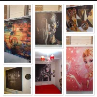 پرده زبرا کد ۲۶۹۰|پرده، رانر، رومیزی|اهواز, بهارستان|دیوار