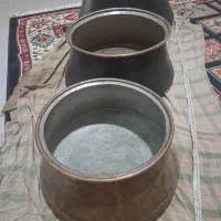 دیگ مسی سالم و قدیمی