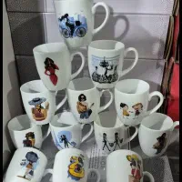 لیوان نفیس طرح دار