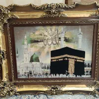 تابلو فرش دستباف کرک و ابریشم